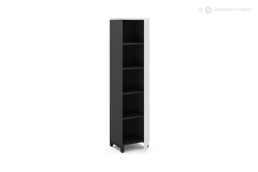  Шкаф для документов Kobor HR/5-45/40/M Белый премиум/RAL 9005 (черный муар) - фото товара 2 из 3