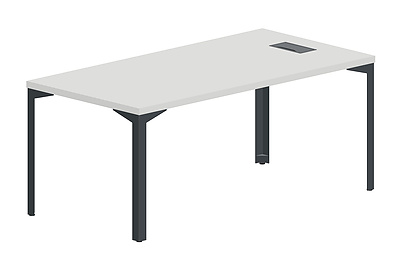 Стол для руководителя Ray EX RY1809BLAN - фото товара 1 из 2