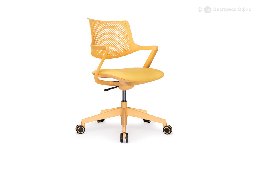  Кресло офисное RV Design Dream Ткань жёлтая - фото товара 1 из 3