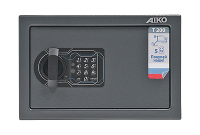 Сейф мебельный Aiko T-200 EL - фото товара 2 из 6