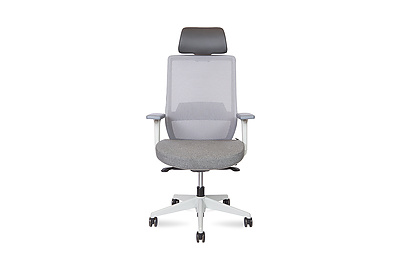 Кресло офисное Mono Grey - фото товара 2 из 7