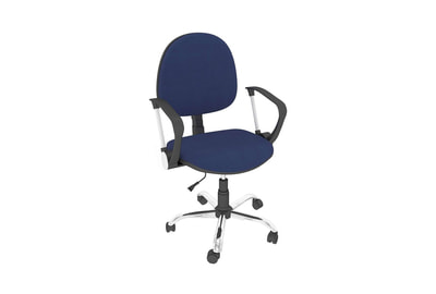 Кресло офисное Метро new РС900 хром плюс - фото товара 1 из 2