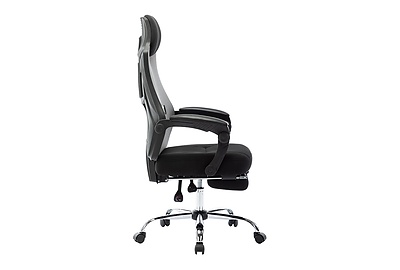 Кресло для руководителя 007 NEW H-051 black frame - фото товара 3 из 8