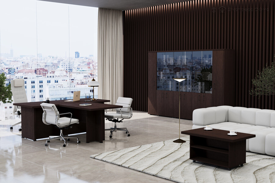 Офисная мебель для руководителя - Кабинет BOSS (Мебель Камбио)