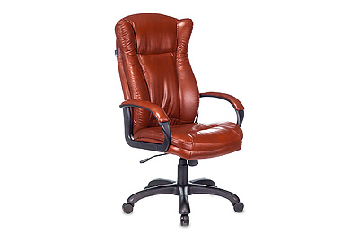 Кресло для руководителя Бюрократ CH-879N/BROWN - фото товара 1 из 6