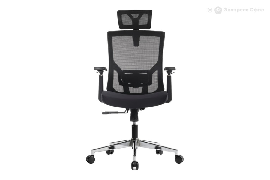  Кресло для руководителя Step RCH A2320 Ткань черная/Сетка черная - фото товара 2 из 3