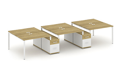 Стол-бенч на 6 мест Concept CN.DRS-338 W - фото товара 1 из 4