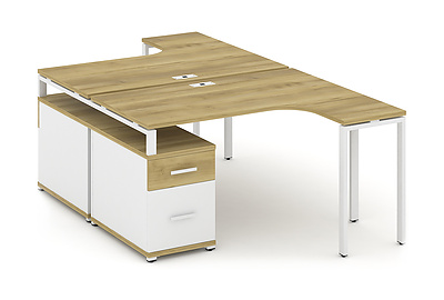 Стол-бенч эргономичный правый Concept CN.DSA-303 W - фото товара 1 из 5
