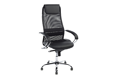 Кресло для руководителя Бюрократ CH-609SL/BLACK - фото товара 1 из 14