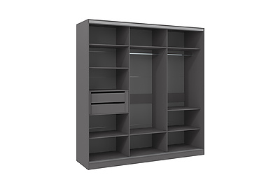 Шкаф-купе трехдверный Comfort ШКДДД.18.5 - фото товара 2 из 3