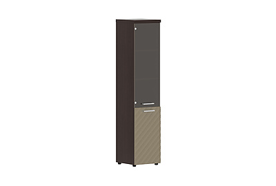 Шкаф для документов колонка комбинированая с топом Torr Lux TLHC 42.2(L) - фото товара 1 из 3
