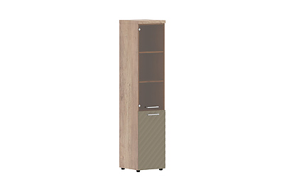Шкаф для документов колонка комбинированая с топом Torr Lux TLHC 42.2(L) - фото товара 1 из 3