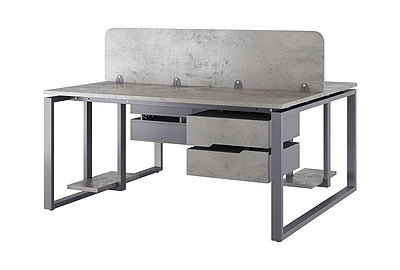 Стол-бенч Kobor O1/2-140/120 - фото товара 2 из 8