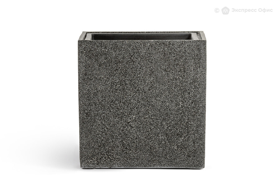 Кашпо куб 20 см Treez Effectory Stone - фото товара 4 из 6