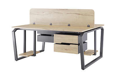 Стол-бенч Kobor TB/2-120/120 - фото товара 2 из 8