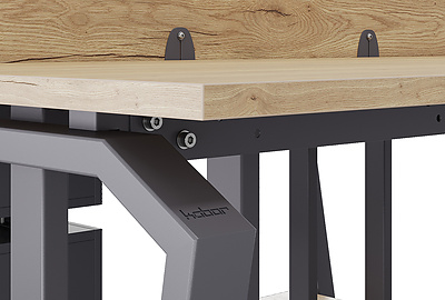 Стол-бенч Kobor TB/2-120/120 - фото товара 6 из 8