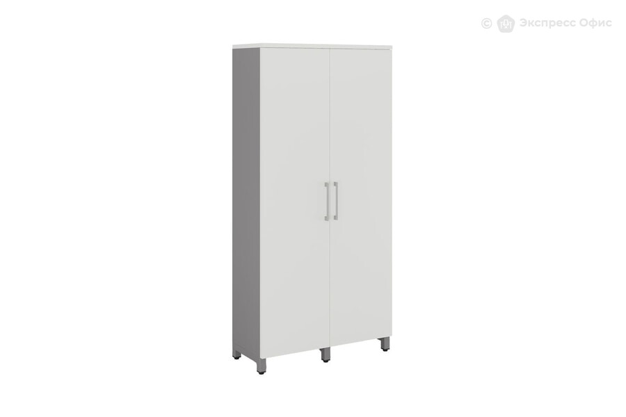  Шкаф для документов Kobor HR/5-90/60/M Белый премиум W1000 ST9/Алюминиевый металлик RAL9006 - фото товара 1 из 3