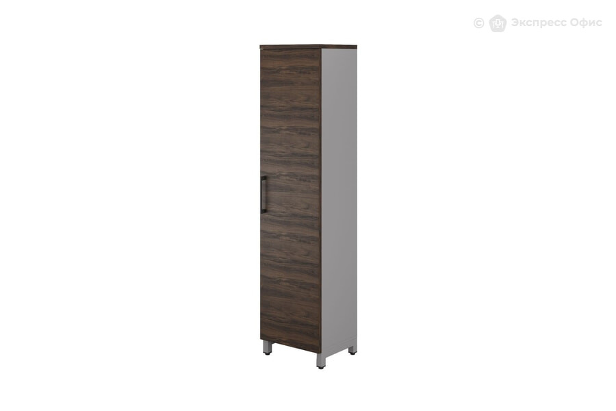  Шкаф для документов Kobor HR/5-45/40/M Дуб чарльстон H3154 ST36/Алюминиевый металлик RAL9006 - фото товара 1 из 3