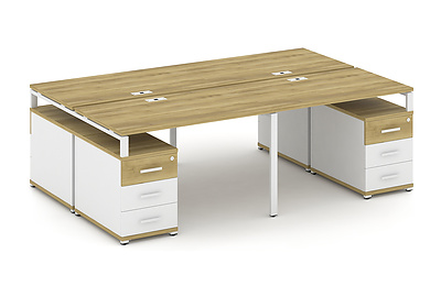 Стол-бенч на 4 места Concept CN.DRS-326 W - фото товара 1 из 4