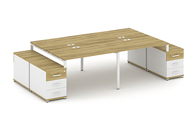 Стол-бенч на 4 места Concept CN.DRS-326 W - фото товара 2 из 4