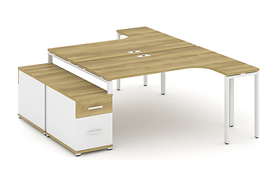Стол-бенч эргономичный правый Concept CN.DSA-304 W - фото товара 2 из 4