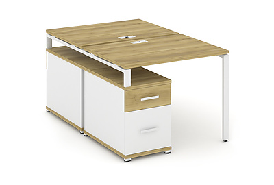 Стол-бенч на 2 места Concept CN.DRS-305 W - фото товара 1 из 3