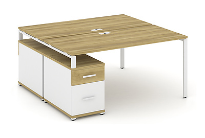 Стол-бенч на 2 места Concept CN.DRS-308 W - фото товара 1 из 3
