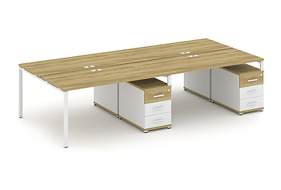 Стол-бенч на 4 места Concept CN.DRS-320 W - фото товара 1 из 3