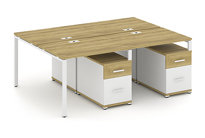 Стол-бенч на 4 места Concept CN.DRS-321 W - фото товара 1 из 3