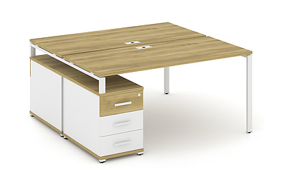 Стол-бенч на 2 места Concept CN.DRS-304 W - фото товара 1 из 3