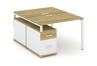 Стол-бенч на 2 места Concept CN.DRS-306 W - фото товара 1 из 3