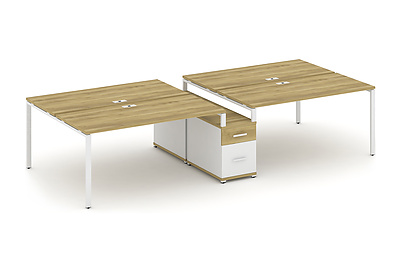 Стол-бенч на 4 места Concept CN.DRS-316 W - фото товара 1 из 3