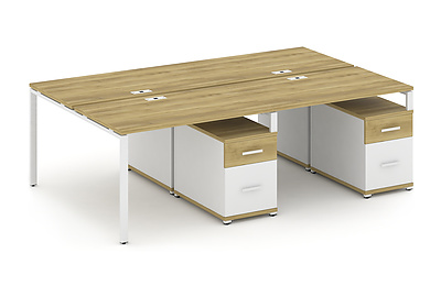 Стол-бенч на 4 места Concept CN.DRS-322 W - фото товара 1 из 3