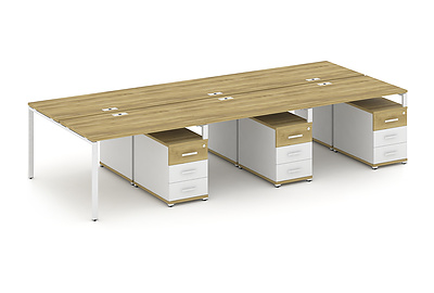 Стол-бенч на 6 мест Concept CN.DRS-350 W - фото товара 1 из 3