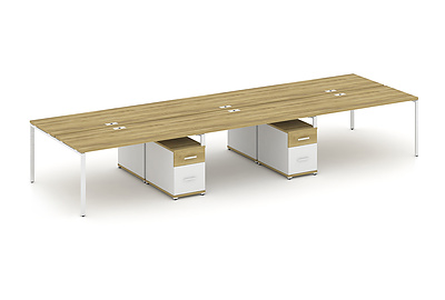 Стол-бенч на 6 мест Concept CN.DRS-348 W - фото товара 1 из 3