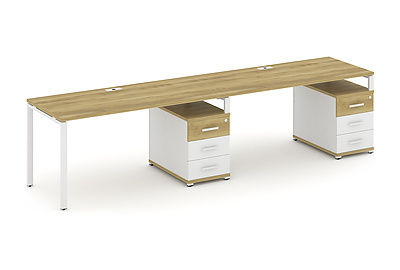 Стол-бенч на 2 места Concept CN.ORS-312 W - фото товара 1 из 3