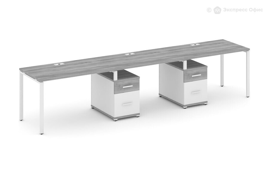  Стол-бенч на 3 места Concept CN.ORS-338 W Кобо/Антрацит - фото товара 1 из 1