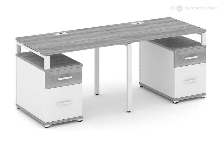  Стол-бенч на 2 места Concept CN.ORS-321 W Кобо/Антрацит - фото товара 1 из 1