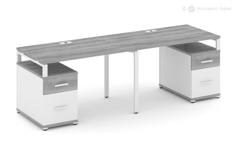  Стол-бенч на 2 места Concept CN.ORS-322 W Кобо/Антрацит - фото товара 1 из 1