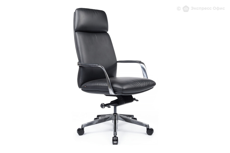  Кресло для руководителя RV Design Pablo A2216-1 Кожа черная (3A MND9901) - фото товара 1 из 3