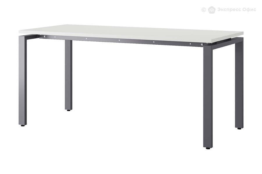  Стол письменный Kobor KP-100/60 Белый премиум W1000 ST9/Графит муар RAL7024 - фото товара 1 из 1