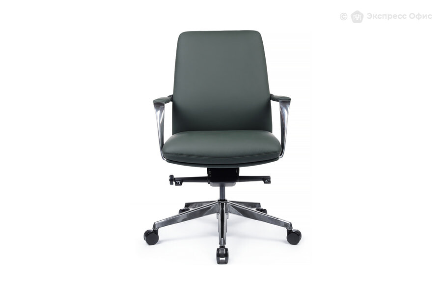  Кресло офисное RV Design Pablo-M B2216-1 Кожа зеленая (3A 4019) - фото товара 2 из 3