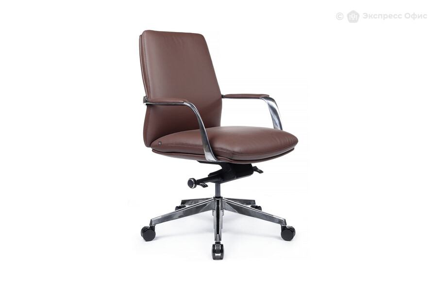  Кресло офисное RV Design Pablo-M B2216-1 Кожа коричневая (3A ND9719) - фото товара 1 из 3