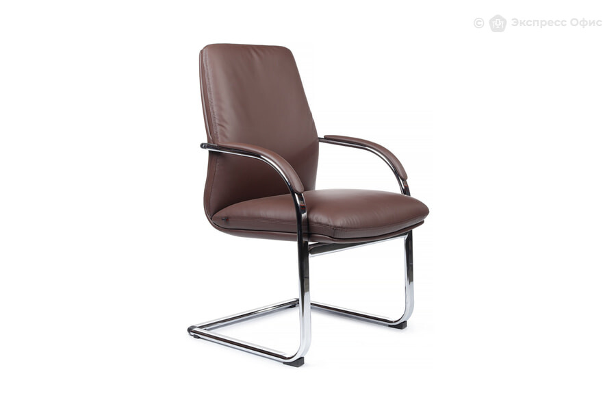  Конференц-кресло RV Design Pablo-CF C2216-1 Кожа коричневая (3A ND9719) - фото товара 1 из 3