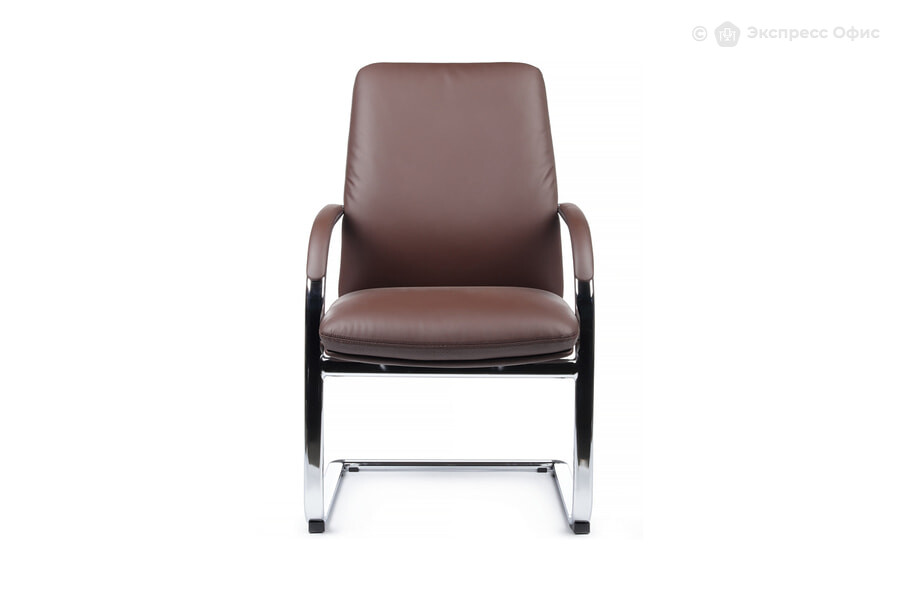  Конференц-кресло RV Design Pablo-CF C2216-1 Кожа коричневая (3A ND9719) - фото товара 2 из 3