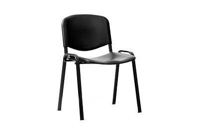 Стул офисный Изо black пластик плюс - фото товара 1 из 2