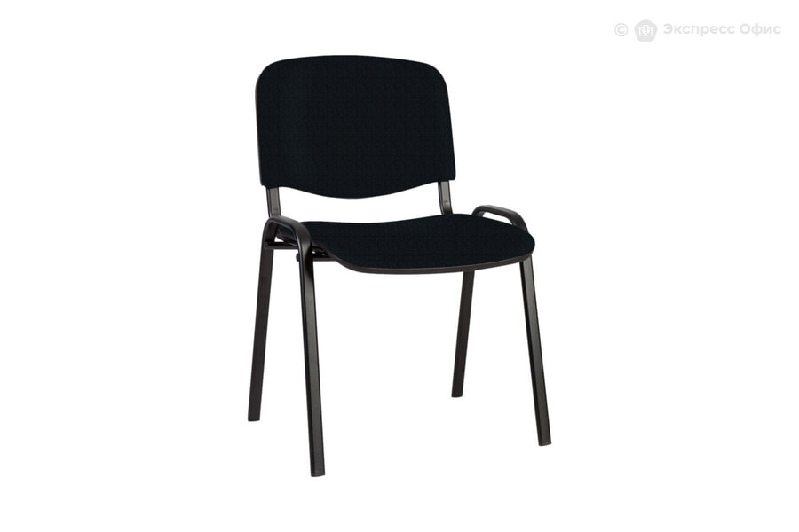  Стул офисный Изо black плюс Ткань черная В-14 - фото товара 1 из 3
