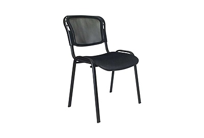 Стул офисный Изо black сетка однослойная плюс - фото товара 1 из 1