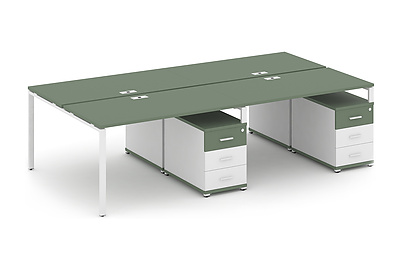 Стол-бенч на 4 места Concept CN.DRS-319 W - фото товара 1 из 4