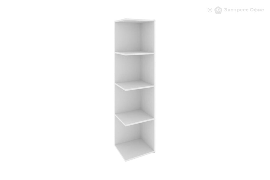  Модуль приставной 4 ячейки Locker Plus LK.PM-4 Белый - фото товара 1 из 3